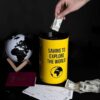 Salvadanaio Xxl Saving To Explore The World - Giallo E Nero