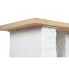 Tavolo Da Pranzo In Abete Naturale Con Base In Resina