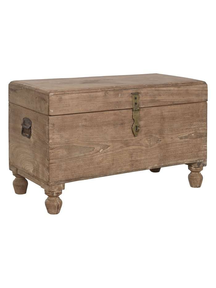 Mb-213892-1_1 Baule In Legno Naturale Invecchiato Vintage
