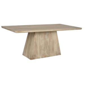 Tavolo Rettangolare in Legno di Mango Naturale
