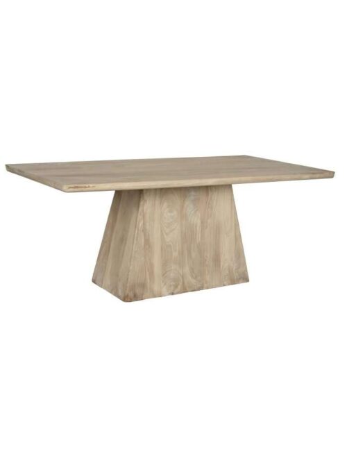 Tavolo Rettangolare in Legno di Mango Naturale