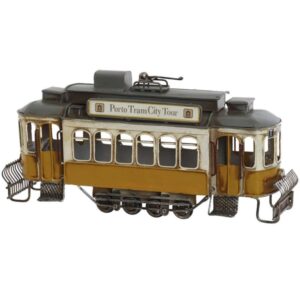 Modellino Tram Giallo in Metallo