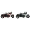 Modellino Sidecar Vintage In Metallo