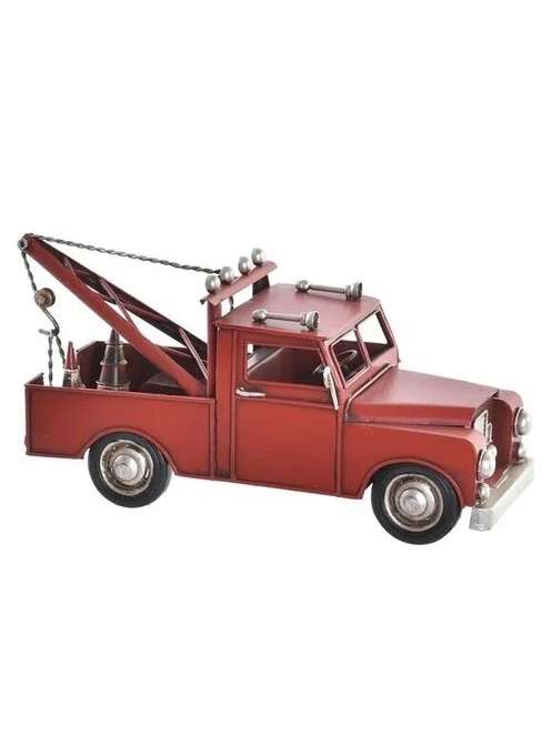 Modellino Camioncino con Gru in Metallo