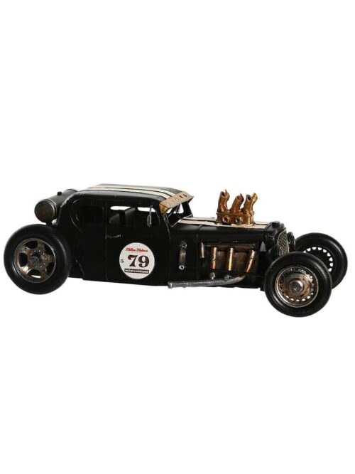 Modellino Hot Rod d'Epoca in Metallo da Collezione