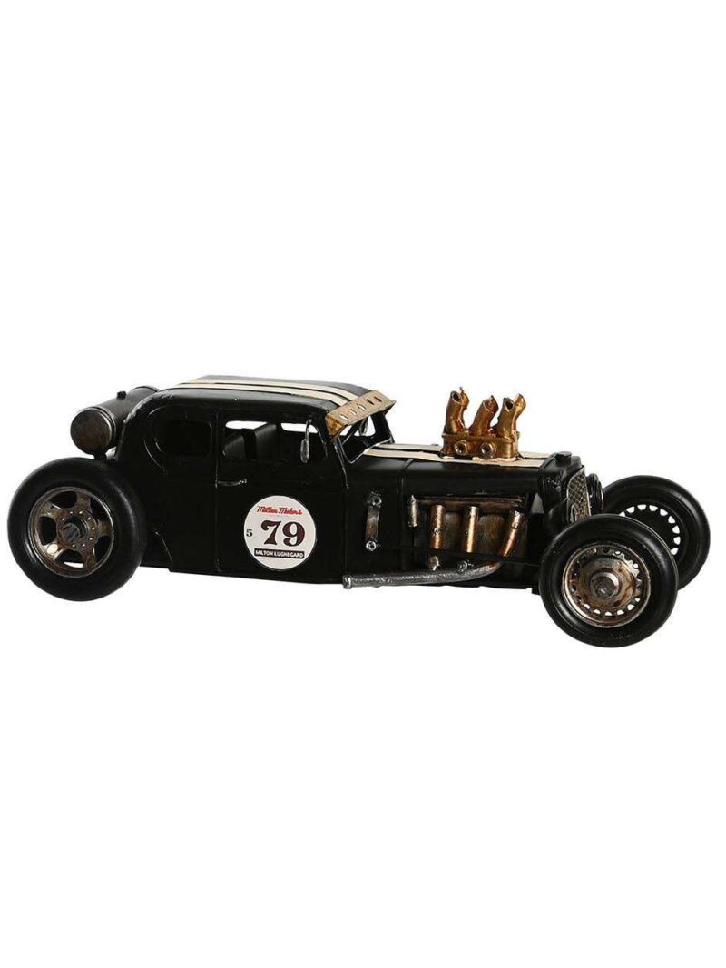 Modellino Hot Rod D'Epoca In Metallo Da Collezione