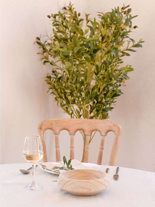 Set 6 Bicchieri da Vino Bianco in Cristallo Trasparente