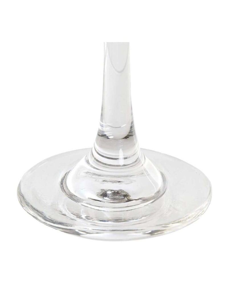 Set 6 Bicchieri Da Vino Bianco In Cristallo Trasparente