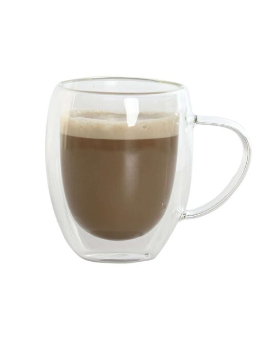 Set 2 Tazze in Cristallo Borosilicato - 350ml