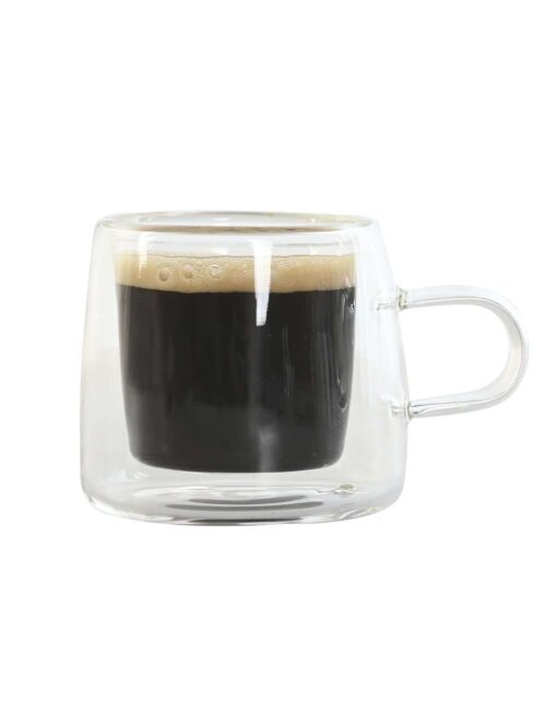 Set 2 Tazzine in Cristallo Borosilicato - 80ml