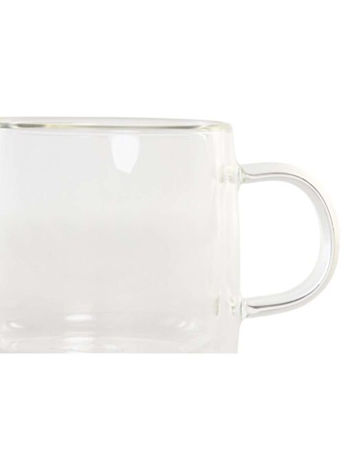 Set 2 Tazze in Cristallo Borosilicato - 260ml