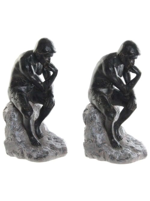 Fermalibri in Resina GREY THINKER