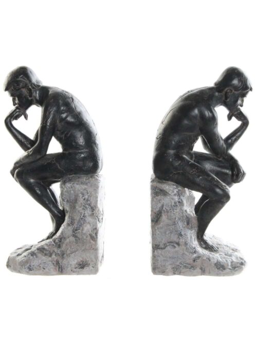 Fermalibri in Resina GREY THINKER