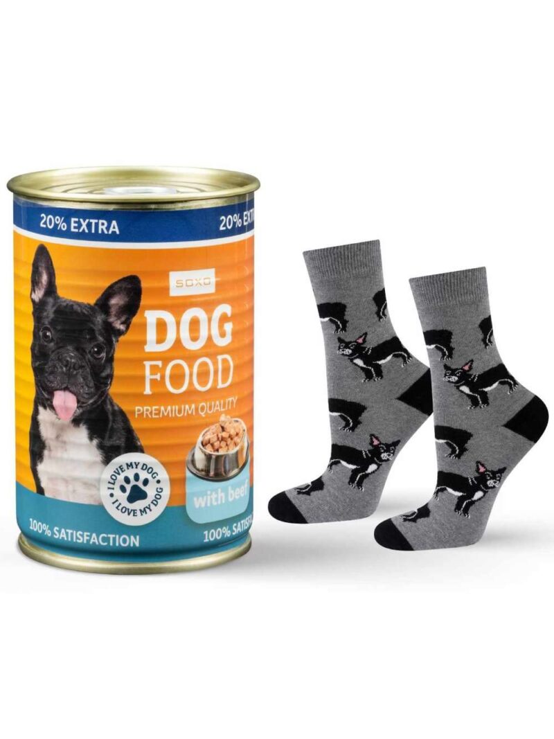 Set Di Calzini Uomo Bulldog In Lattina