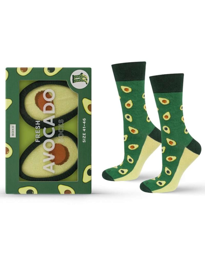 Set Di Calzini Avocado In Scatola
