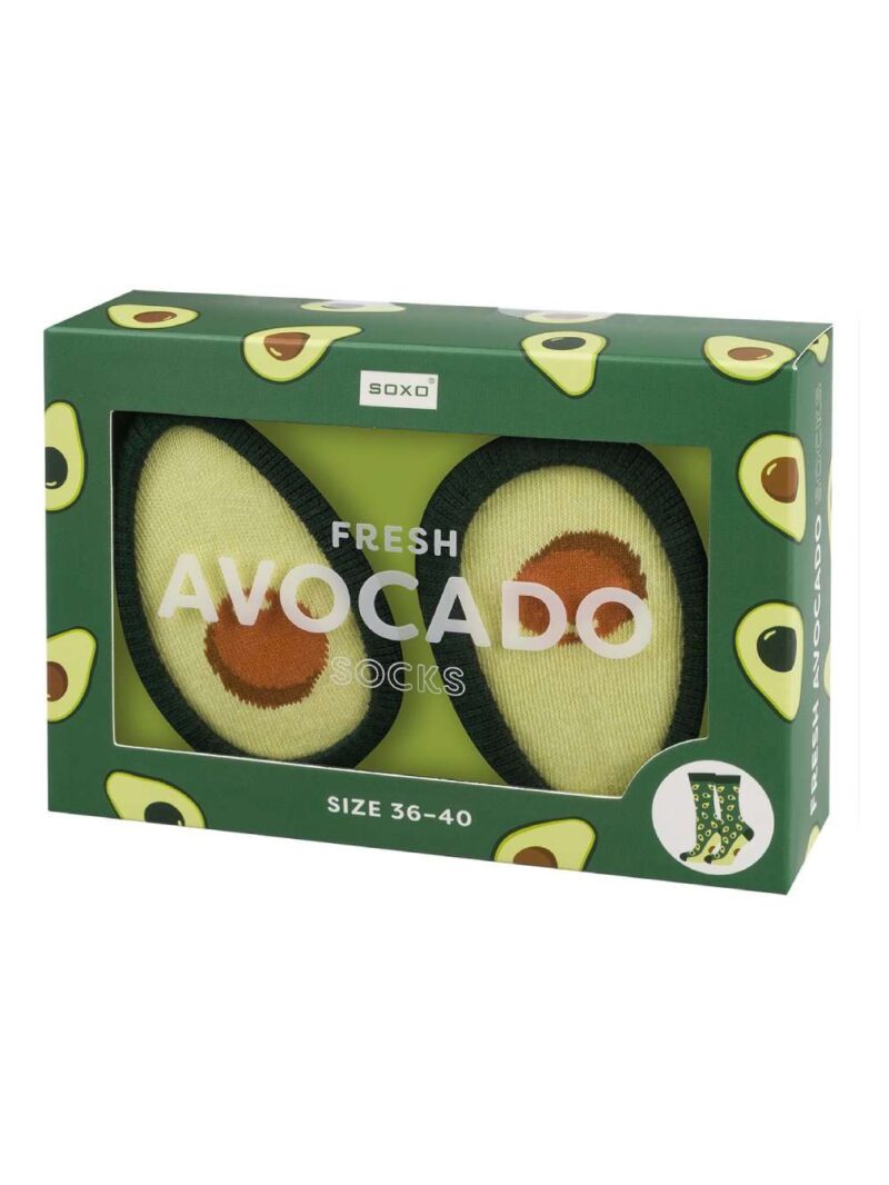 Set Di Calzini Avocado In Scatola
