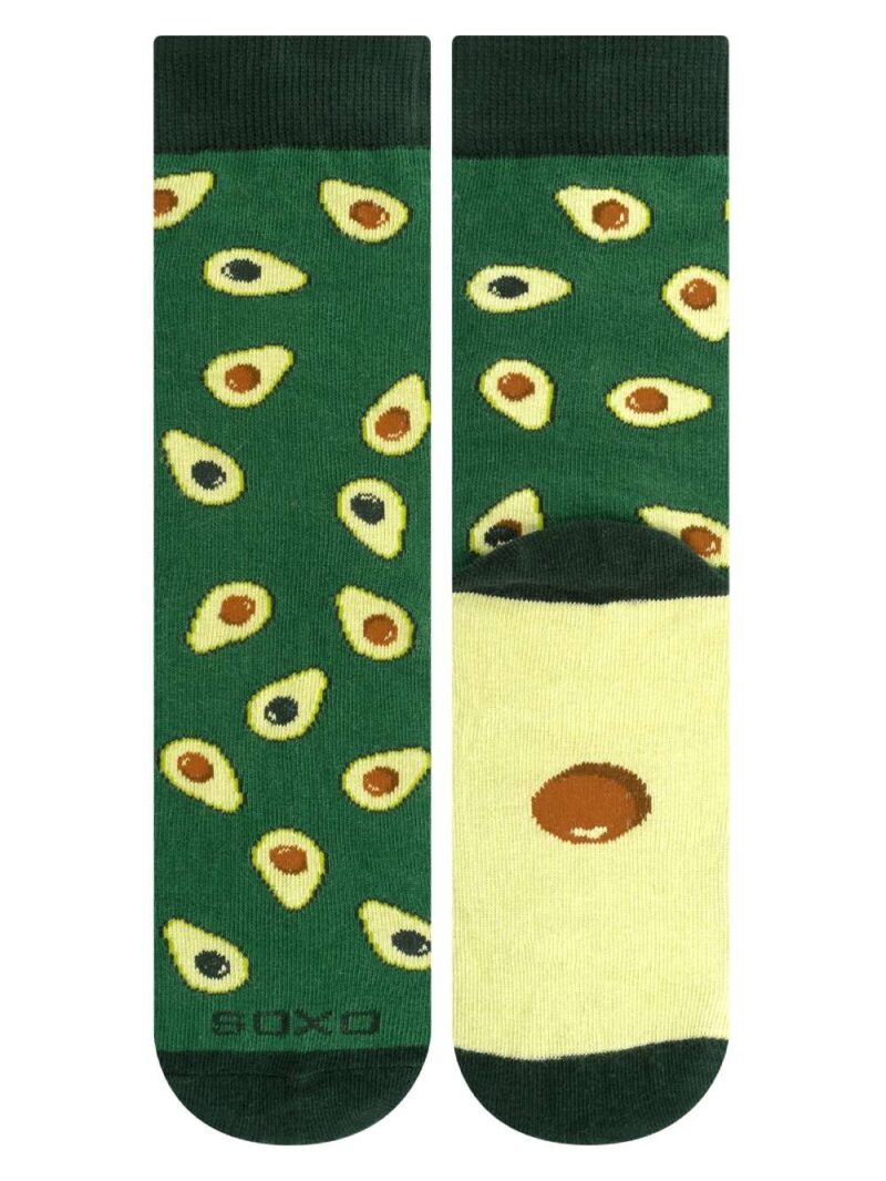 Set Di Calzini Avocado In Scatola