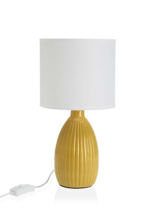 Lampada in Ceramica Gialla Lanzarote