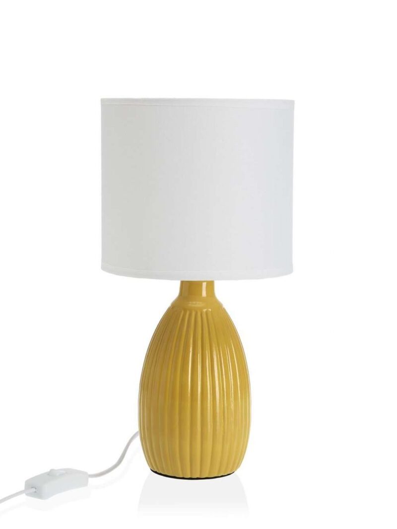 Lampada In Ceramica Gialla Lanzarote