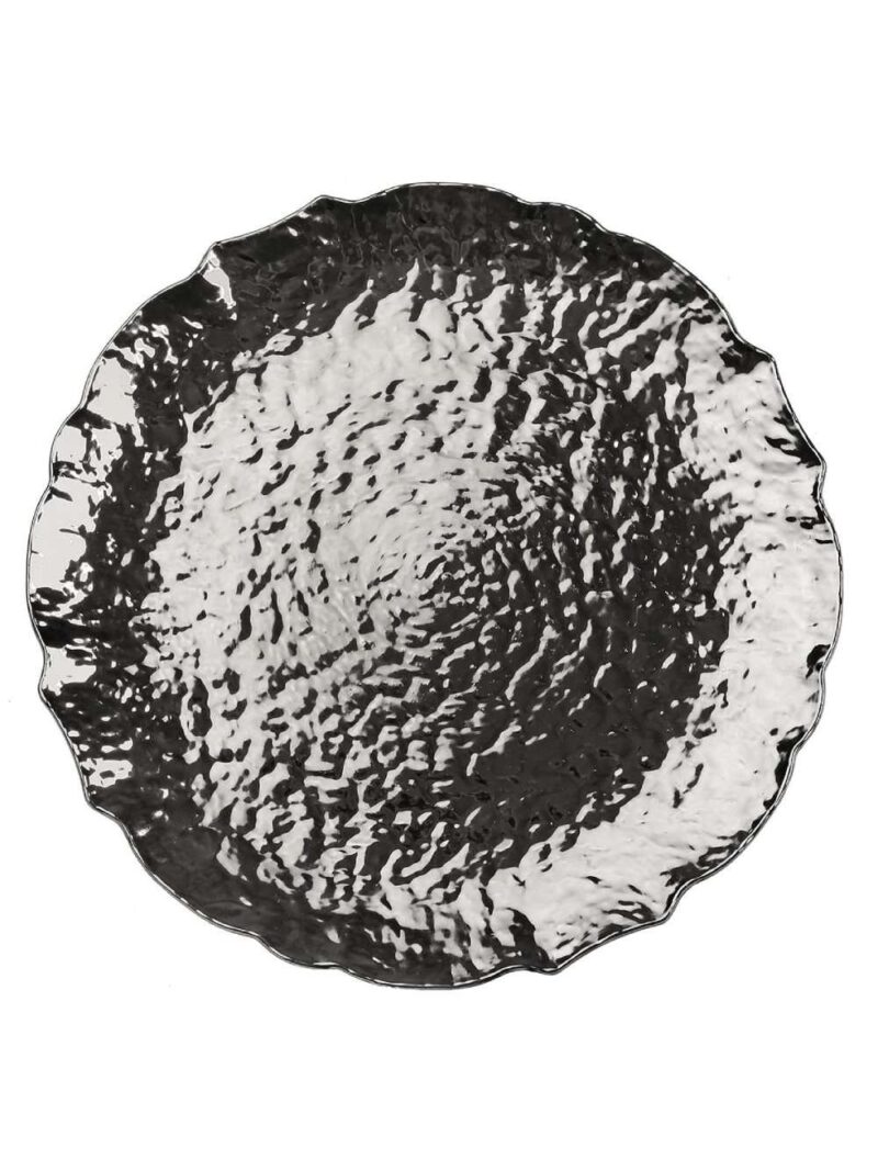 Sottopiatto Argentato In Polipropilene