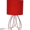 Lampada Da Tavolo Mila Rossa