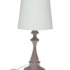 Lampada Da Tavolo Gene Argentata