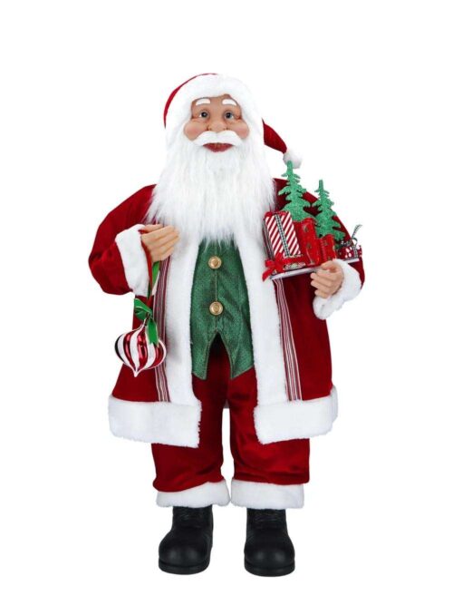Babbo Natale con Regali h80 cm