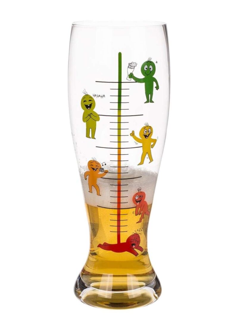 Bicchiere Da Birra Xxl Con Fasi Del Bere