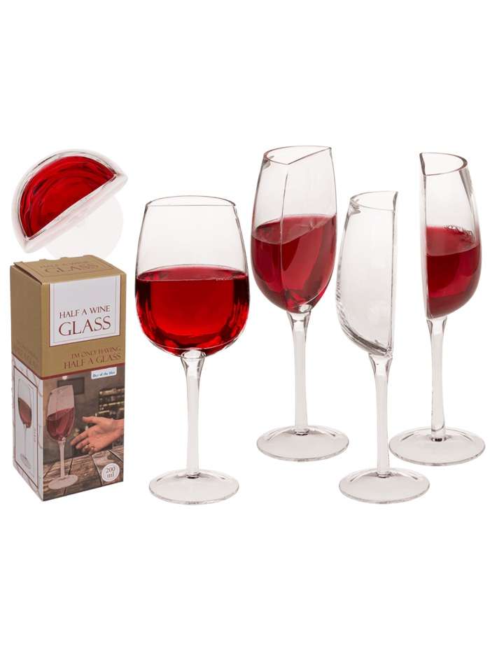 Mezzo Bicchiere Da Vino In Confezione Regalo
