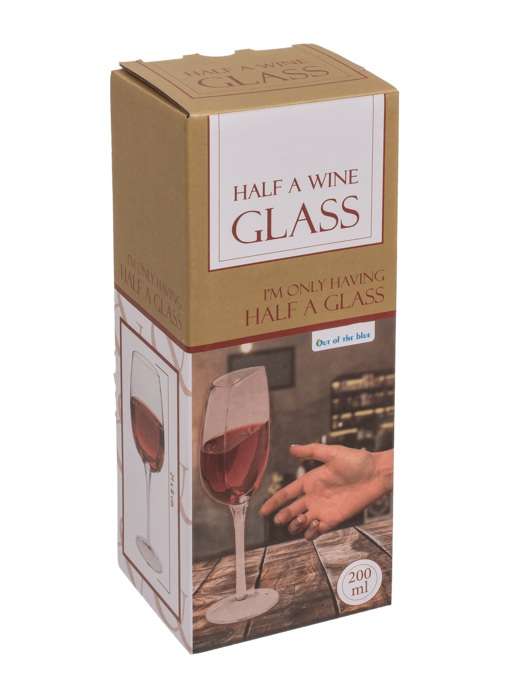 Mezzo Bicchiere Da Vino In Confezione Regalo