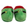 Pantofole Di Peluche Con Berretto Da Elfo Natalizio