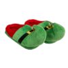 Pantofole Di Peluche Con Berretto Da Elfo Natalizio