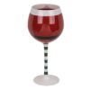 Set 2 Bicchieri Da Vino Con Babbo Natale