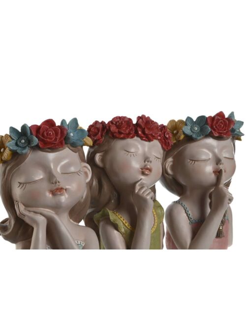 Vaso in Resina a Figura di Donna 3 Modelli