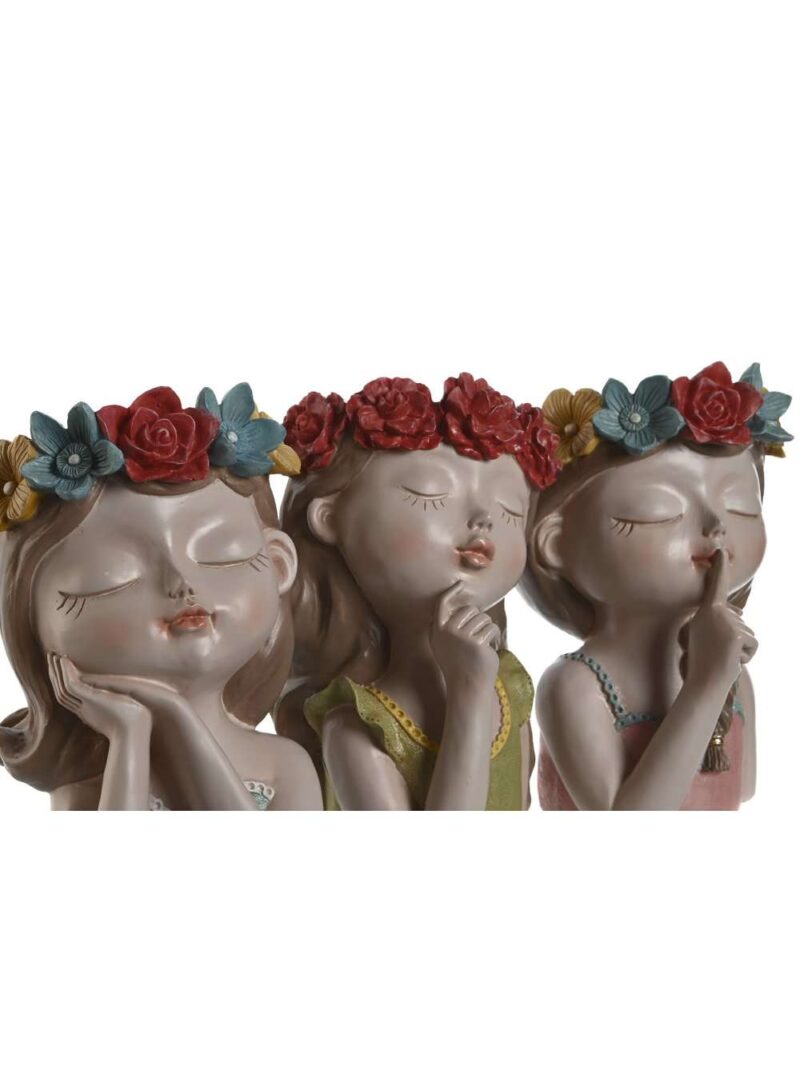 Vaso In Resina A Figura Di Donna 3 Modelli