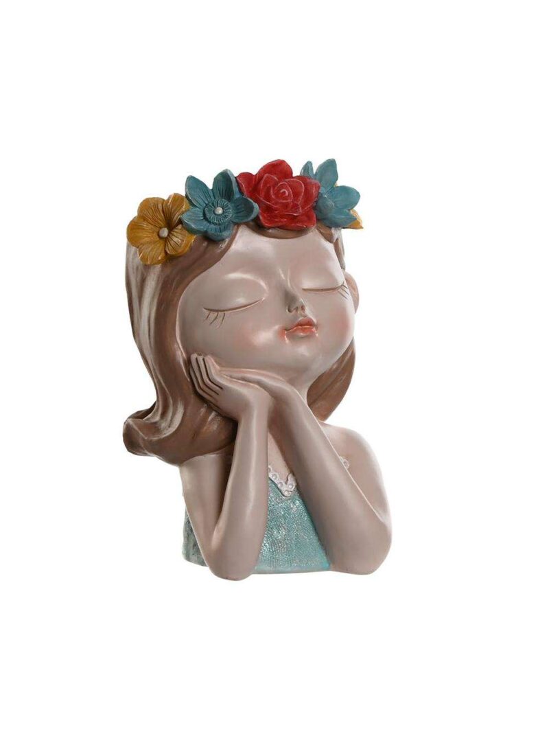 Vaso In Resina A Figura Di Donna 3 Modelli