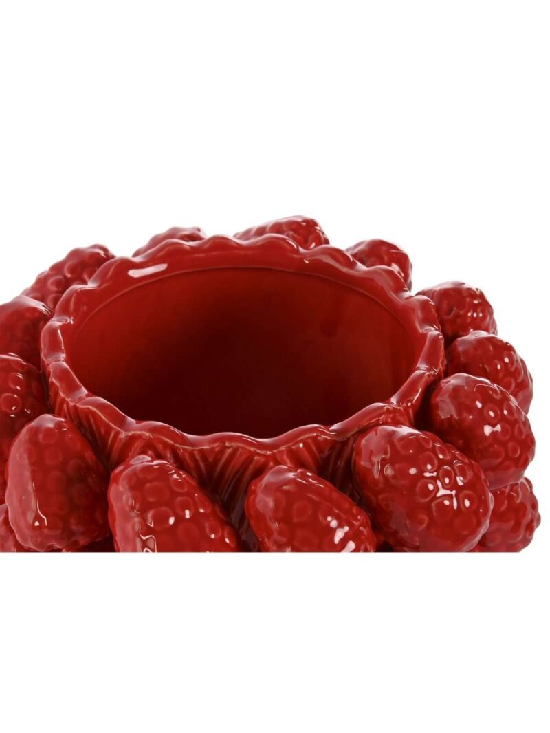 Vaso In Gres Porcellanato Con Motivo Di Peperoncino Rosso