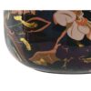Vaso In Metallo Decorato Fiori Multicolore