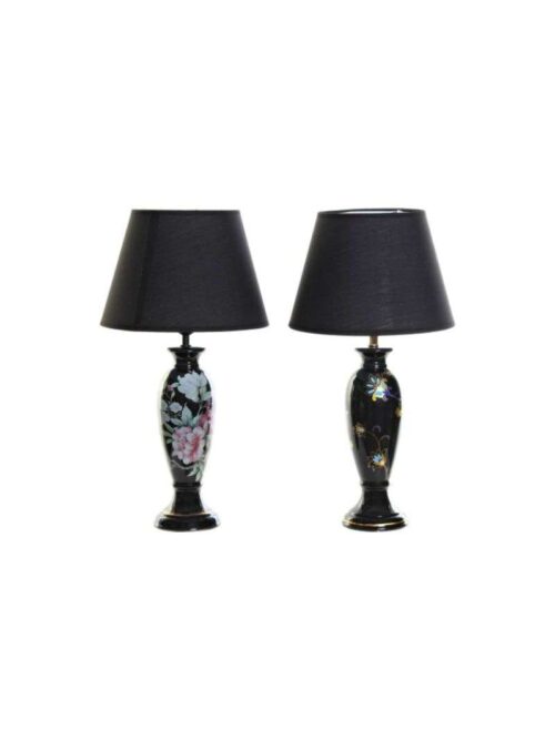 Lampada da Tavolo in Gres Porcellana Stile Orientale