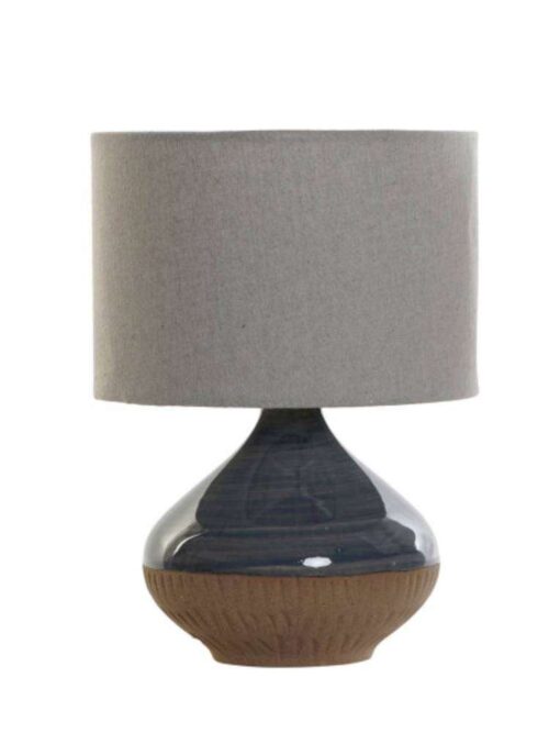 Lampada da Tavolo in Stoneware e Poliestere