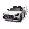 Mercedes Amg Bianco Auto Elettrica Per Bambini Usb