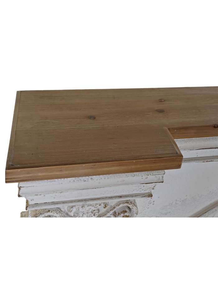 Camino In Legno Di Abete