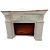 Fireplace Camino Illuminato A Led - Eleganza E Calore In Un Design Compatto