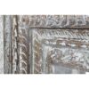 Consolle In Legno Intagliato Decapato Bianco