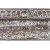 Consolle In Legno Intagliato Decapato Bianco