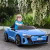 Audi Rs E-Tron Gt Blu Auto Elettrica Per Bambini