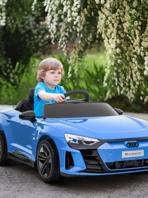 Audi RS E-tron GT Blu Auto Elettrica per Bambini
