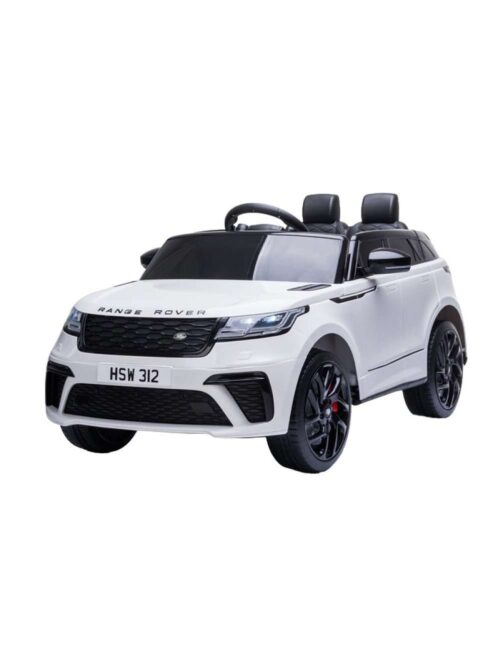 Range Rover Velar 2 Posti 2x25W Cintura USB MP3 Sedile in Ecopelle Bianco