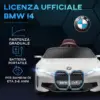 Bmw I4 Auto Elettrica 2X25W Bluetooth Mp3 Led