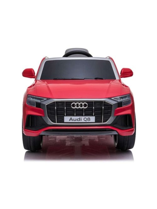 Audi Q8 Rosso Auto Elettrica Per Bambini Led